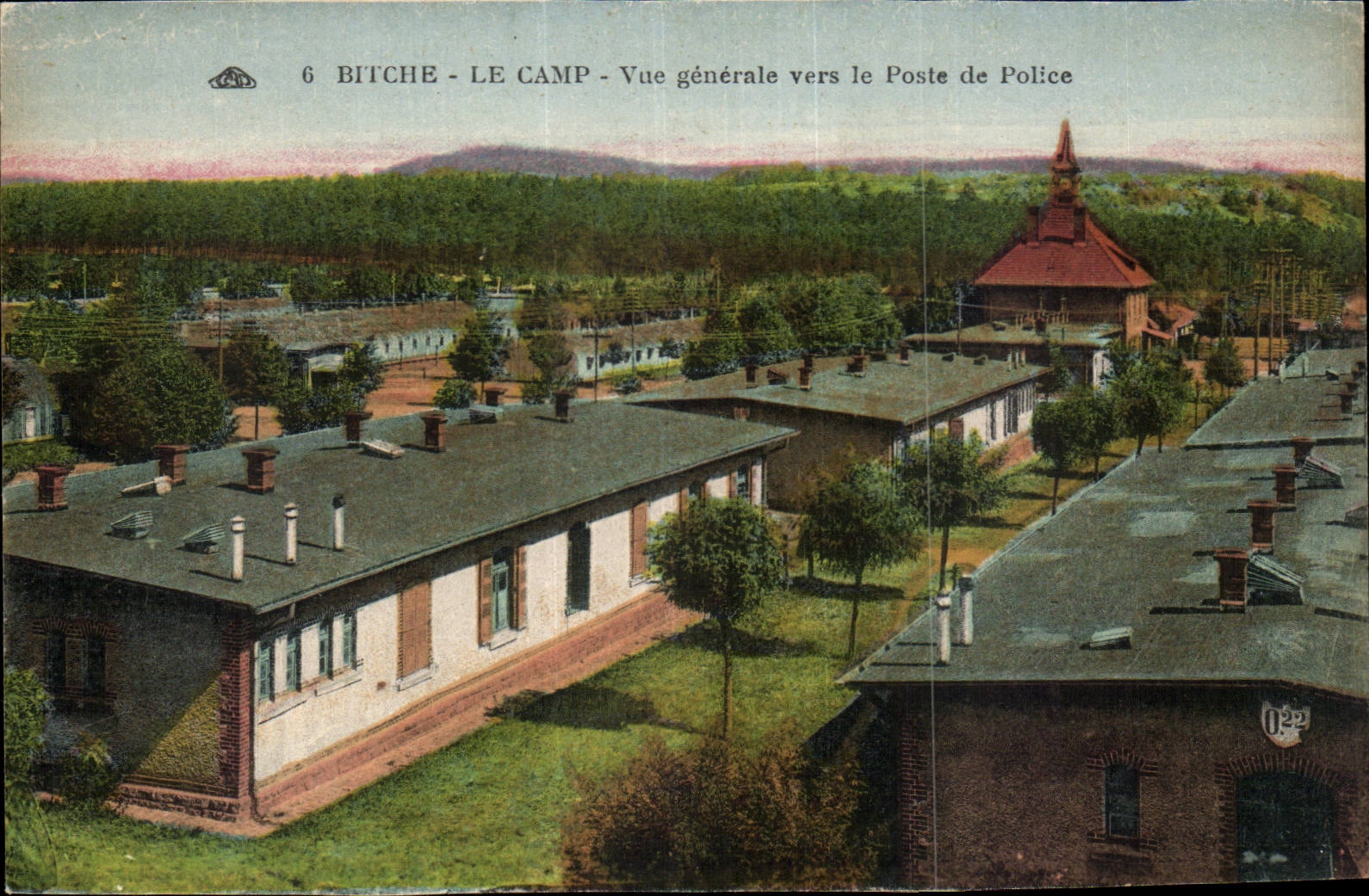 CPA Bitche View towards the police station