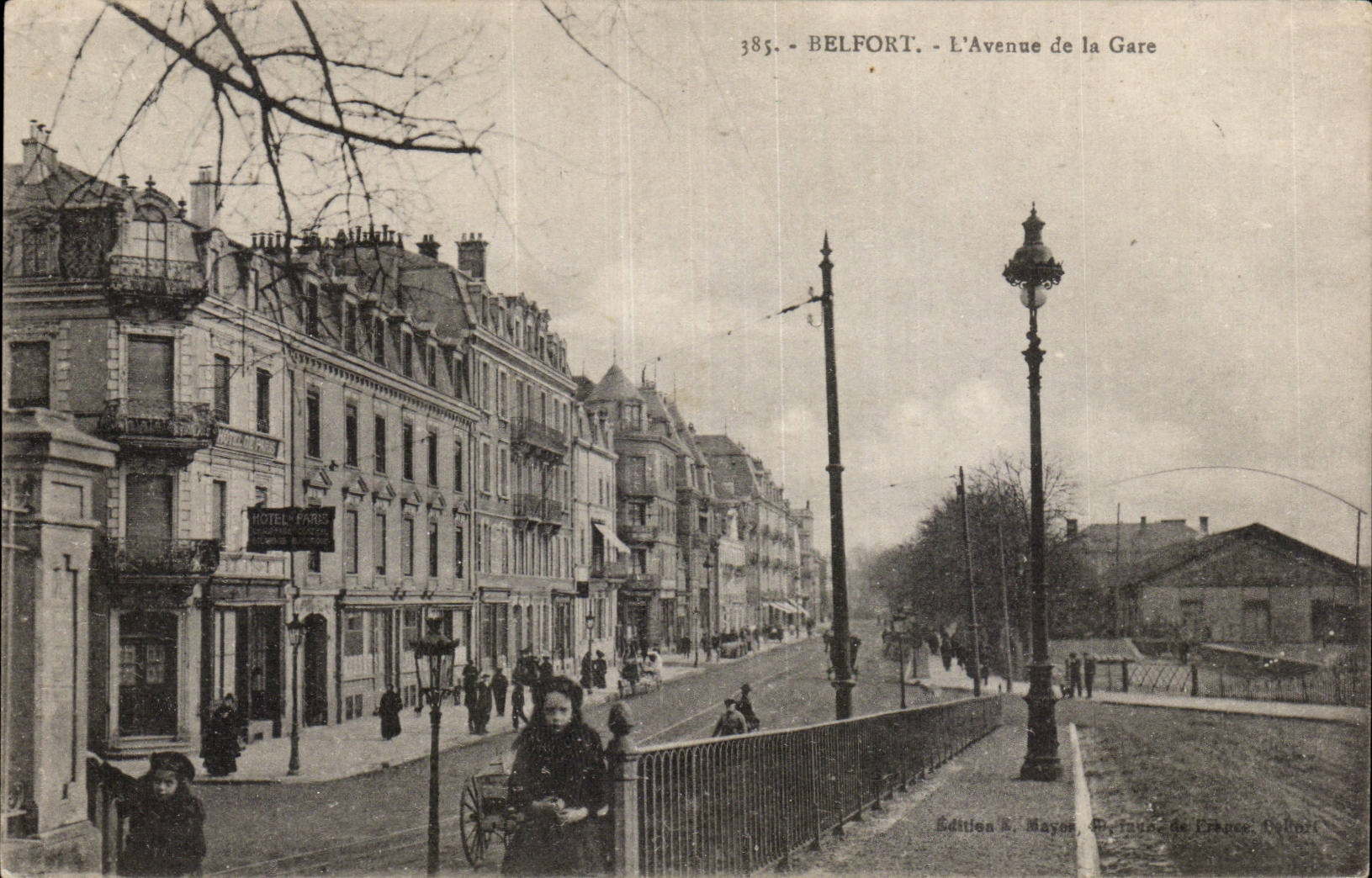CPA Belfort which occurred of the station