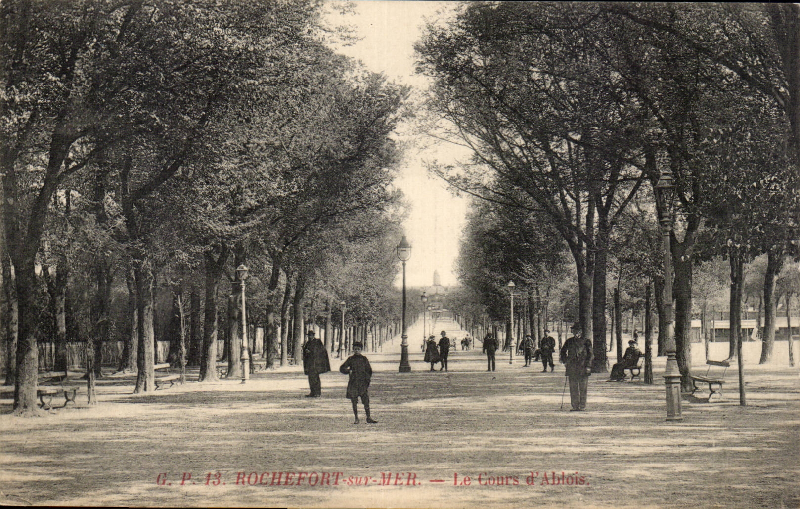 CPA Rochefort en el mar el curso Ablois