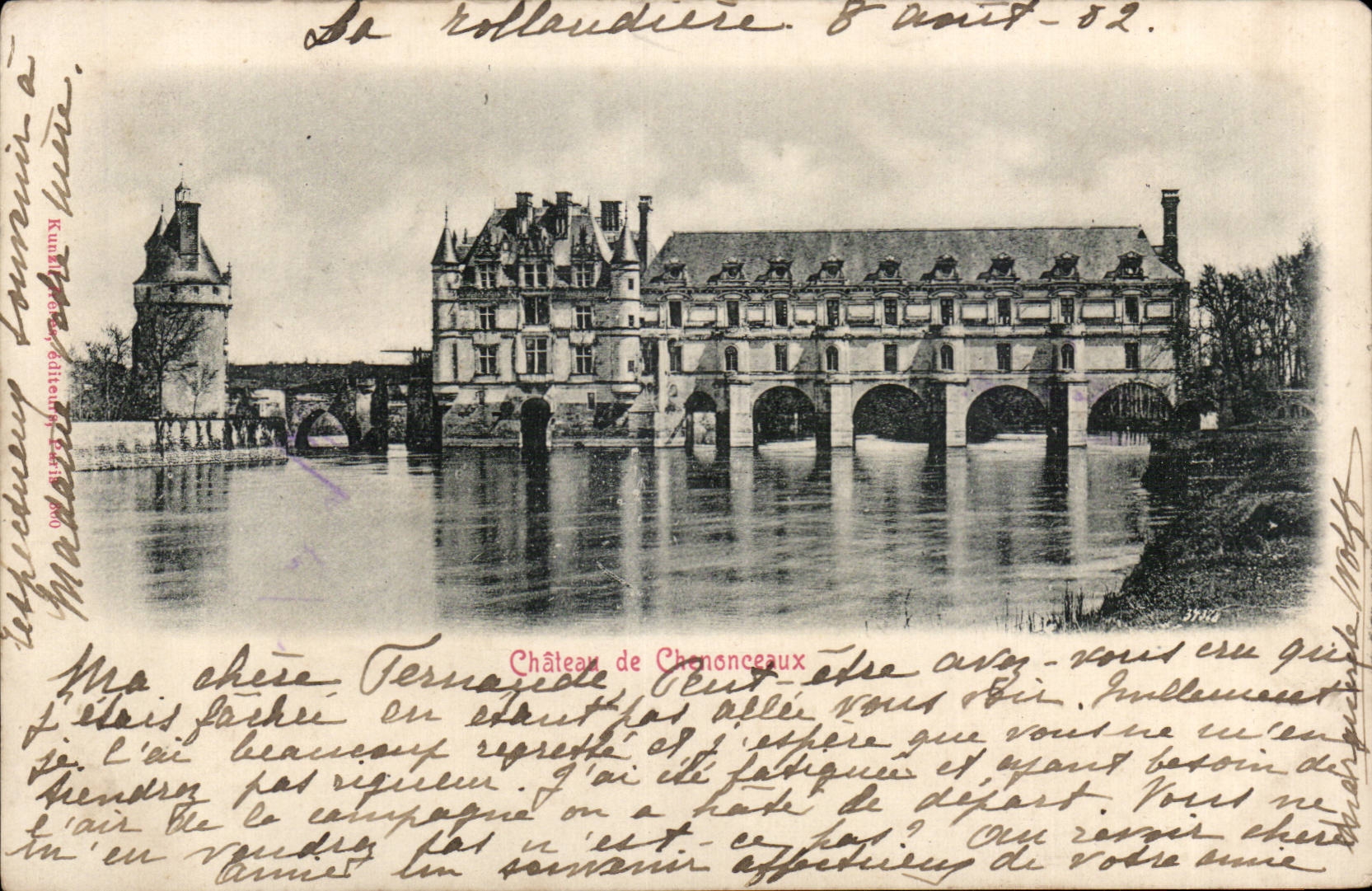 CPA Castle of Chenonceaux
