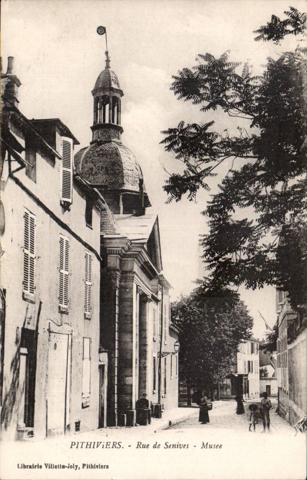 Pithiviers - Street of Senives - Museum - CPA