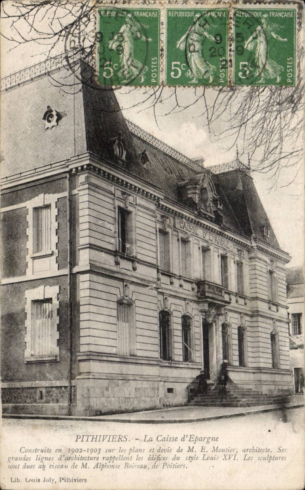 Pithiviers - the Case Saves - CPA