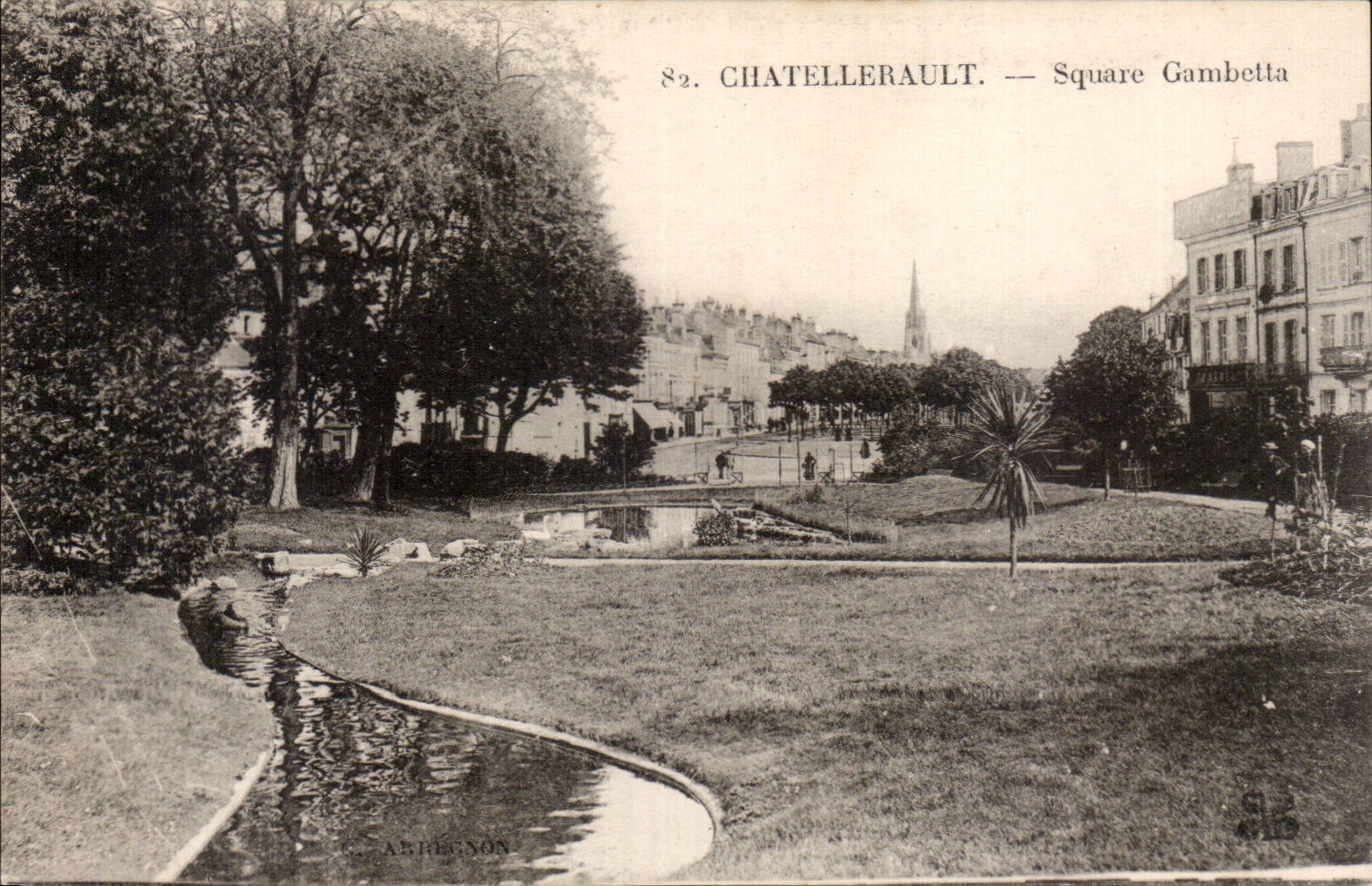 Chatellerault - Square Gambetta CPA