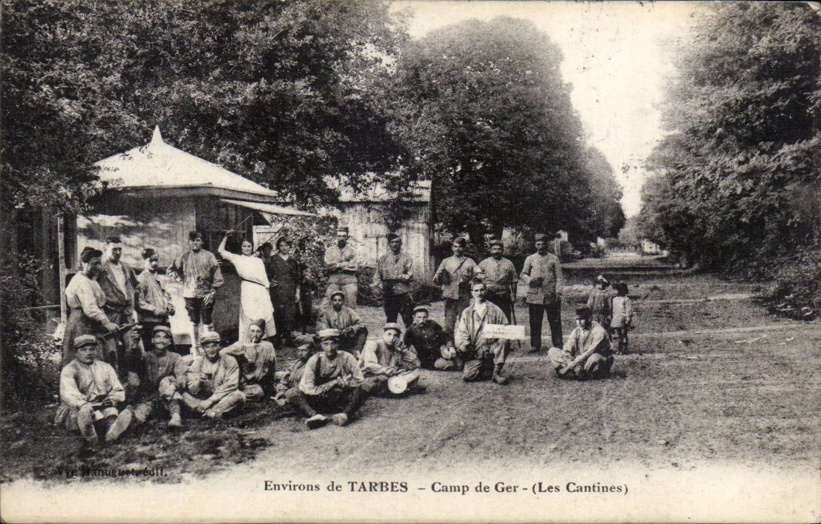 Surroundings of Tarbes - Camp of Ger - Canteens - CPA