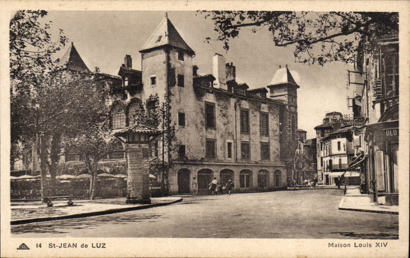 St Jean de Luz - House Louis XIV - CPA