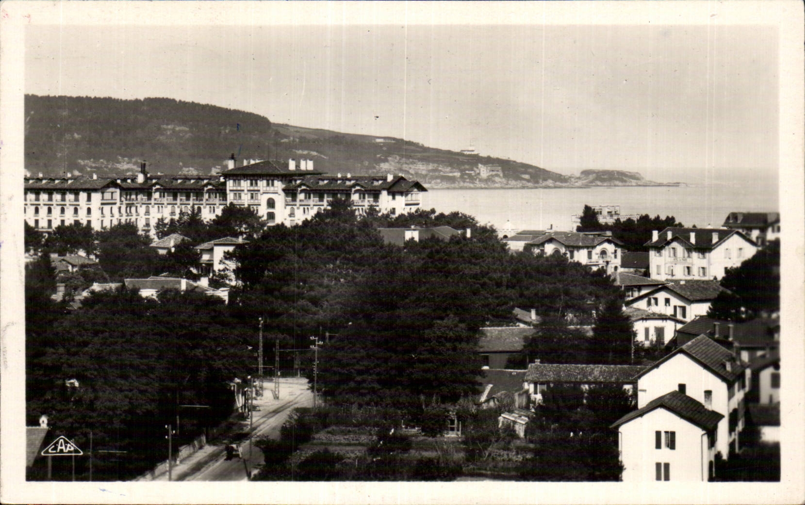 Hendaye - Vue Generale et le Cap FIguier - CPA 