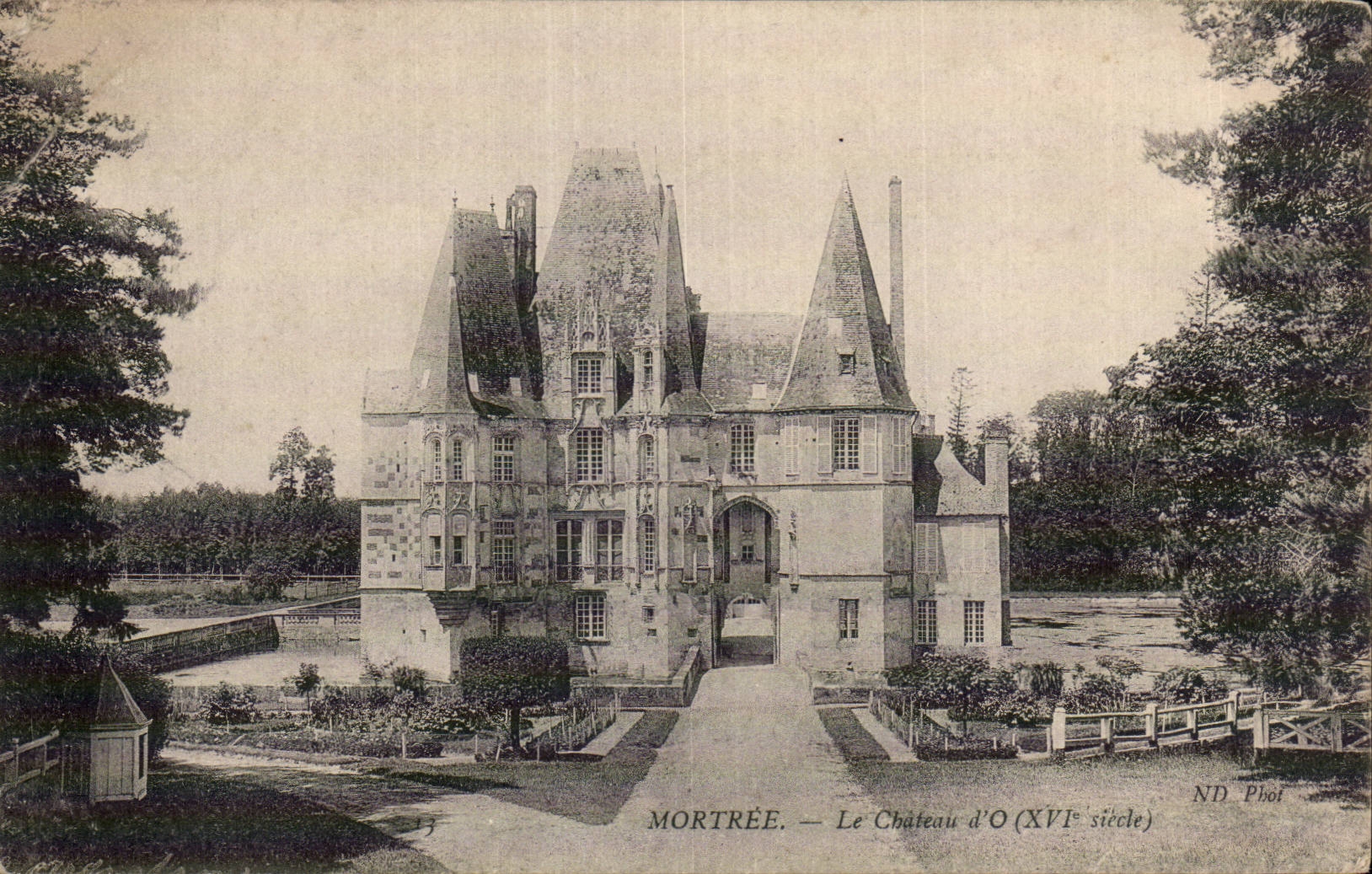 Mortree - Chateau d O - CPA 