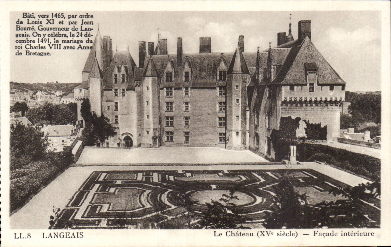 Langeais - Le Chateau - CPA 