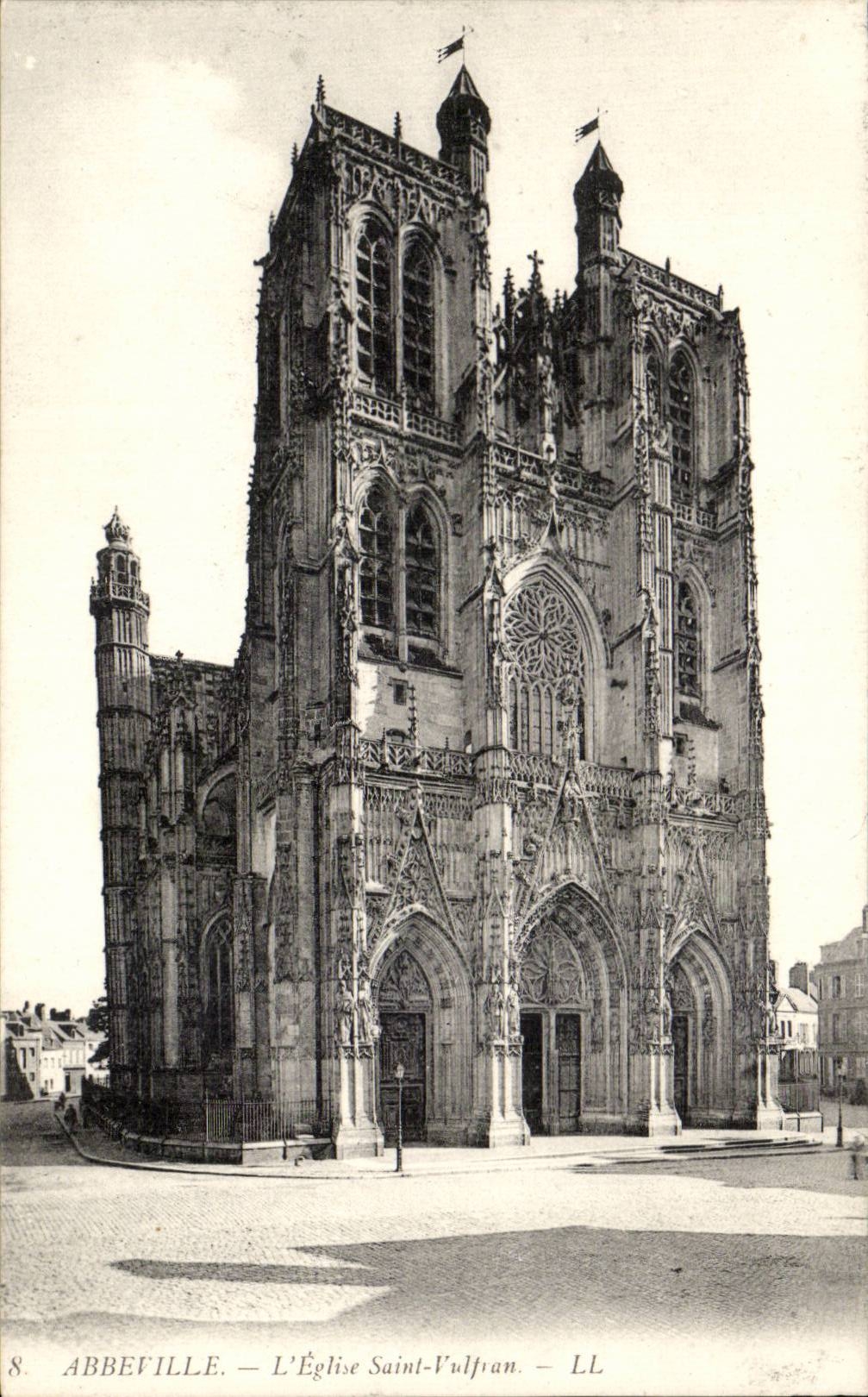 Abbeville - Church - CPA