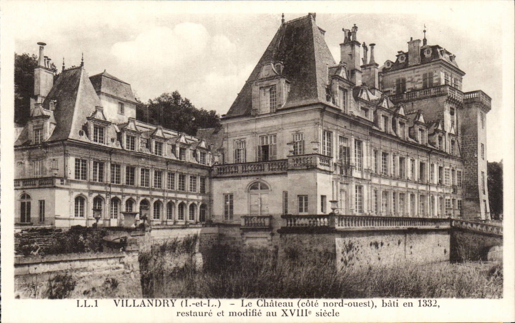 Villandry - the Castle - CPA