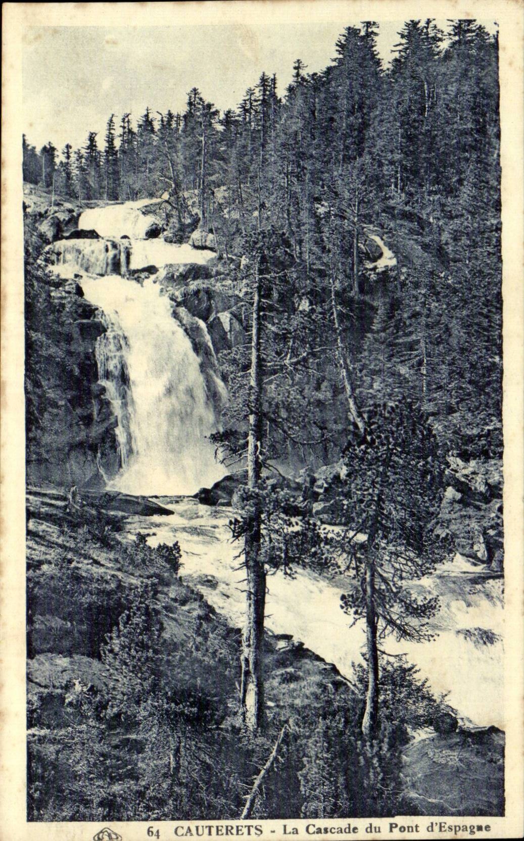 Cauterets - the Bridge Spain - CPA