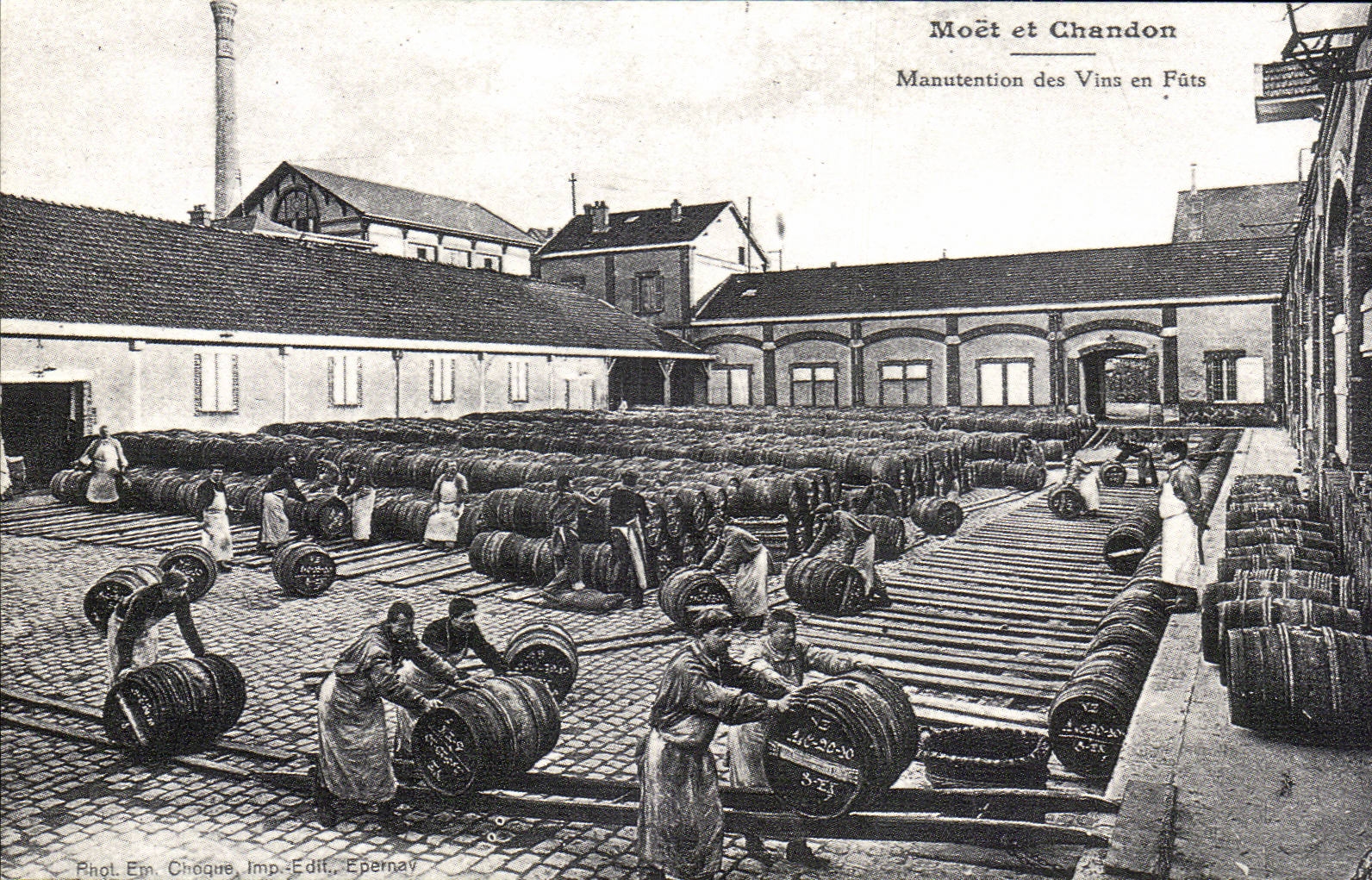 REPRO Champagne - Wine Was - WIne - Wein - Sekt - Moet and Chardon - CPA