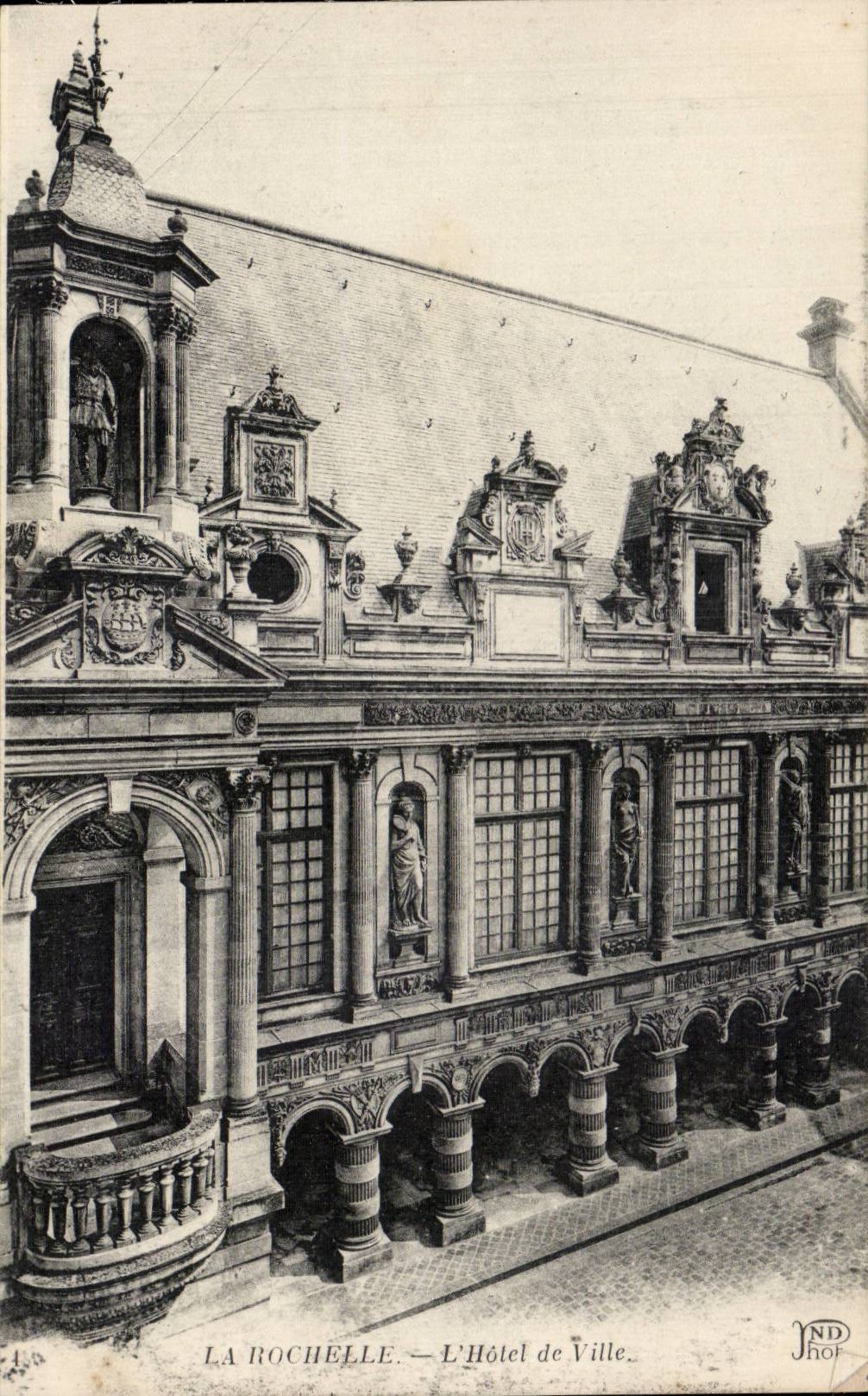 La Rochelle - ayuntamiento - CPA