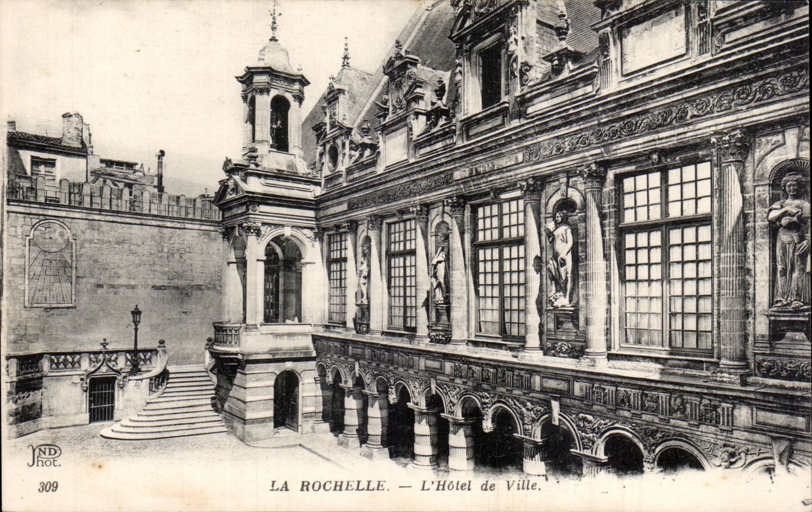 La Rochelle - ayuntamiento - CPA