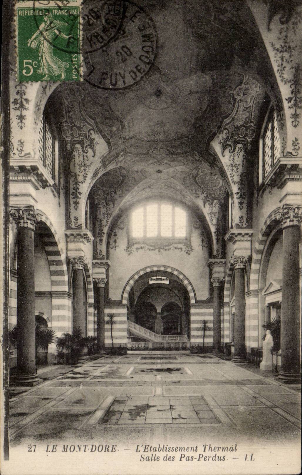 Montdore - Hydropathic establishment - CPA