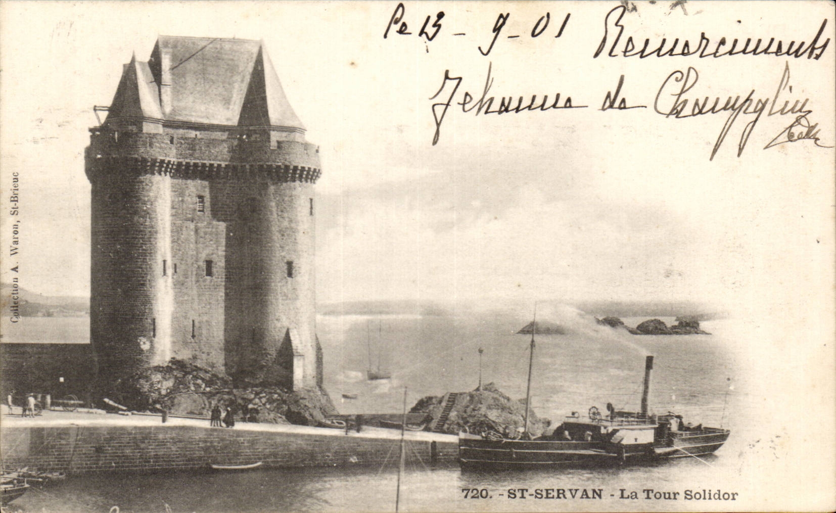 Saint Servan - La Tour Solidor - CPA