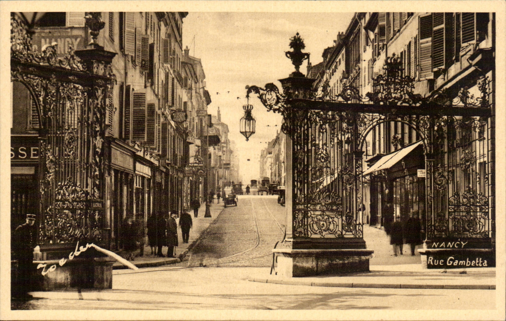 Nancy - La Coquette - Rue Gambetta - CPA 