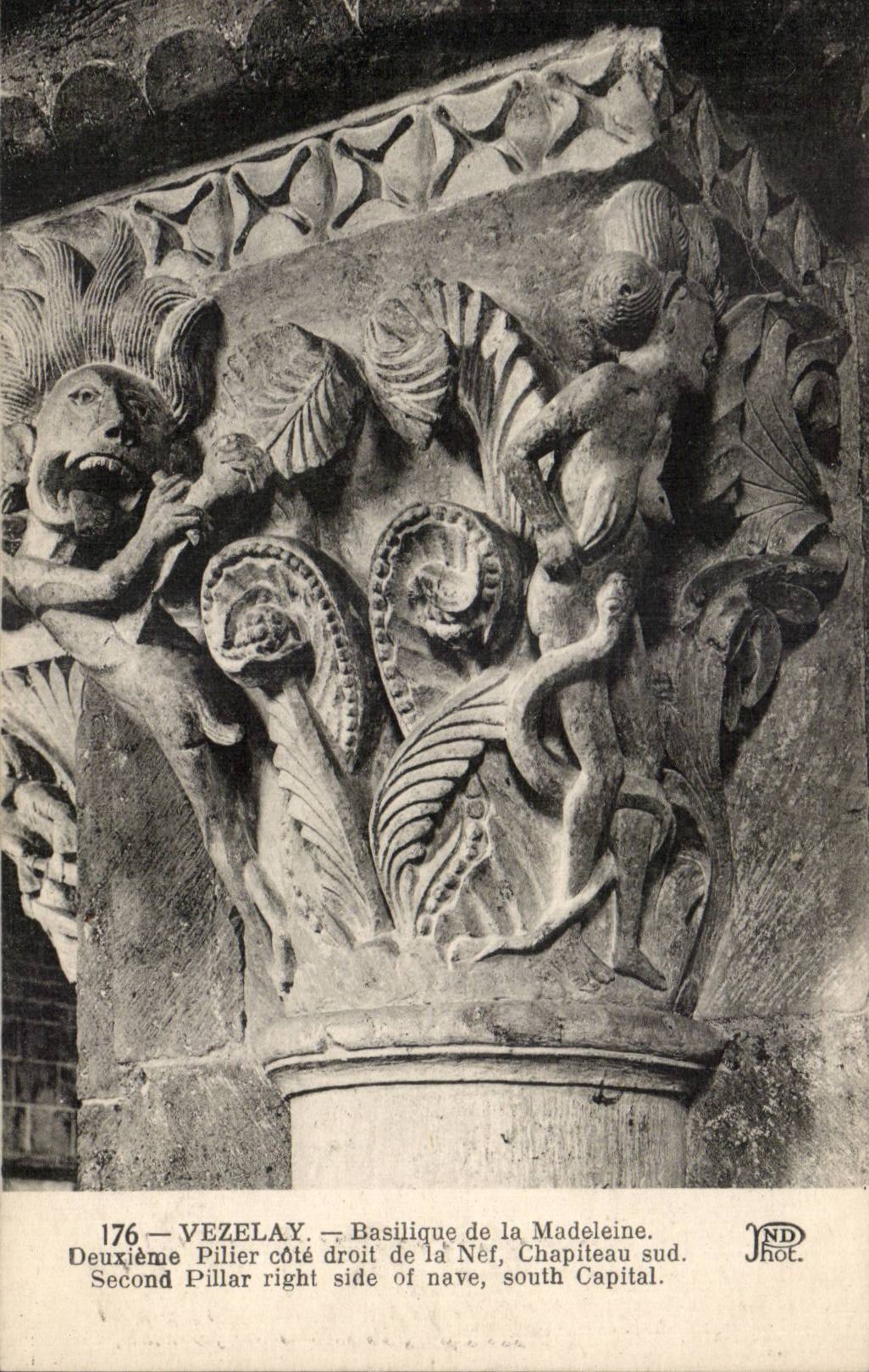 CPA Vezelay Basilica of the Madeleine