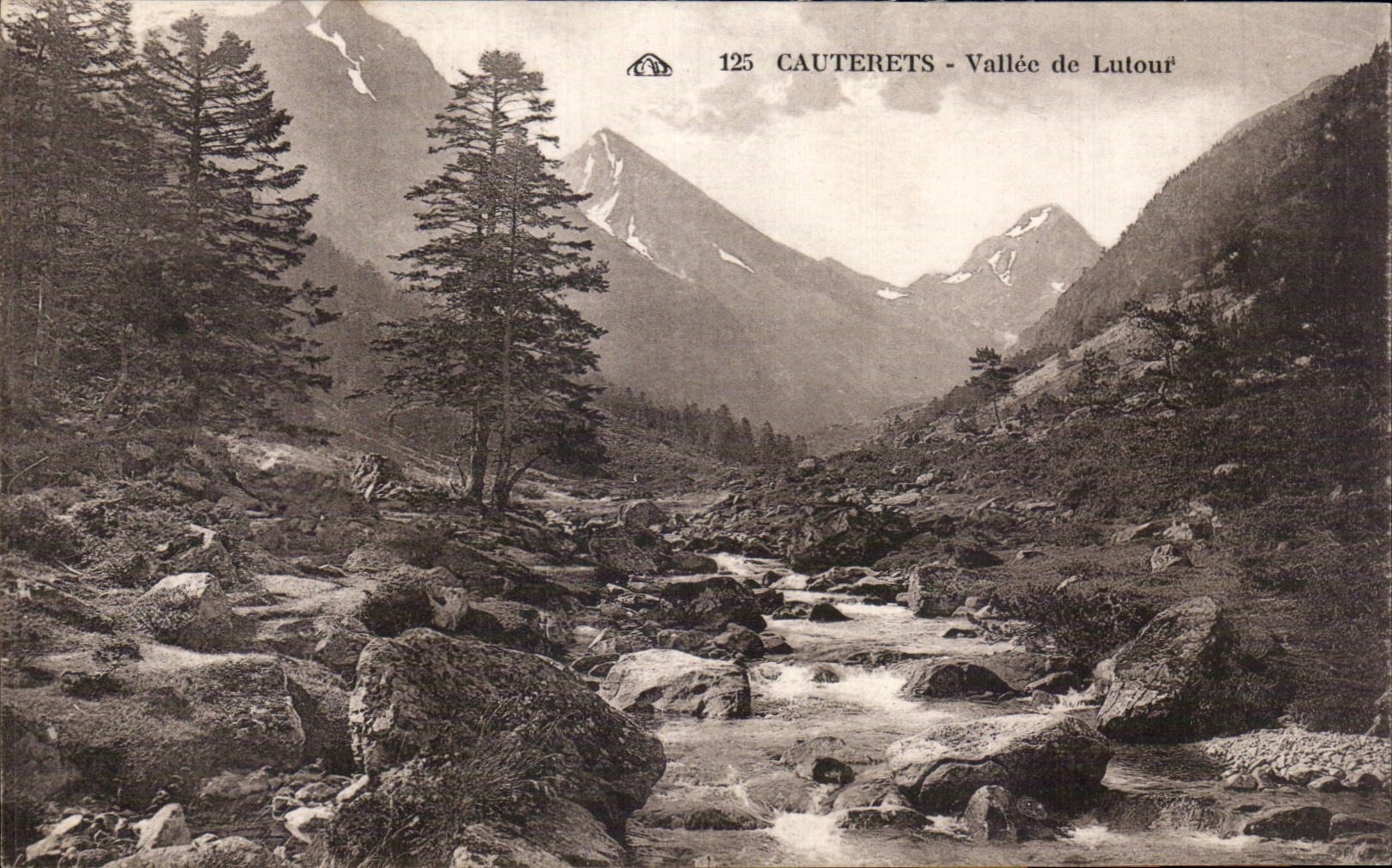 Cauterets - Valley of Lutour - CPA