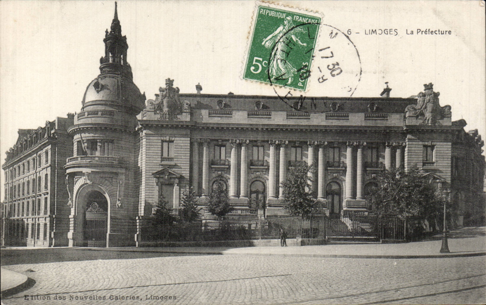 Limoges - prefectura - CPA