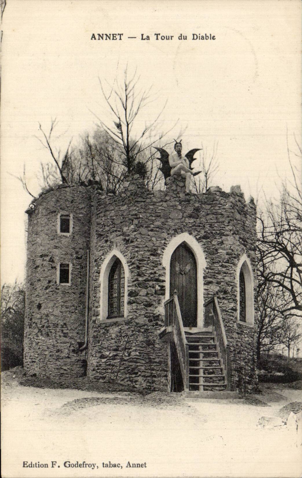 Anet - Annet - la torre del diablo - CPA
