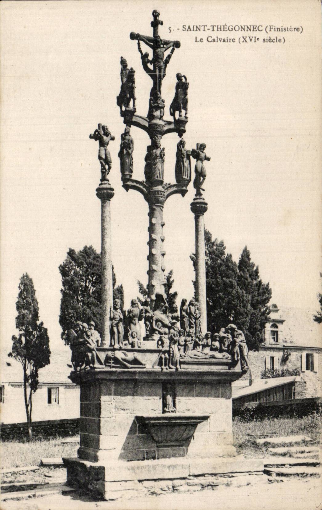 Saint Thegonnec - Le Calvaire - CPA