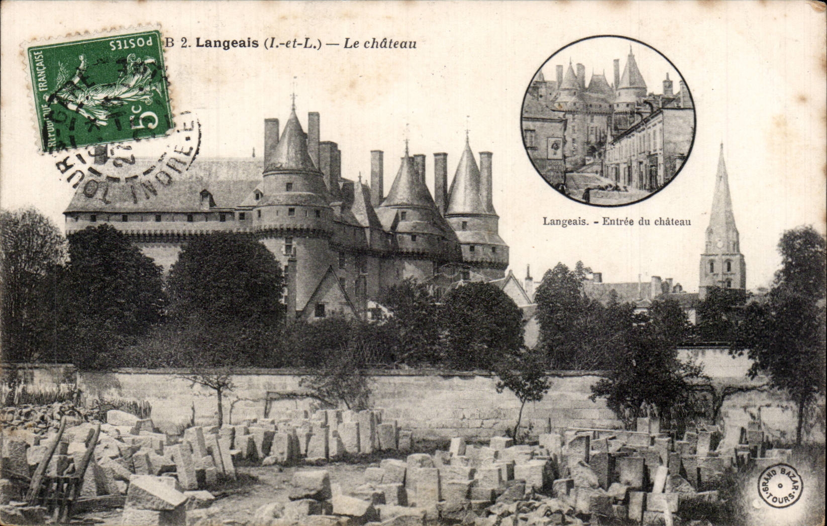 Langeais - the Castle - CPA