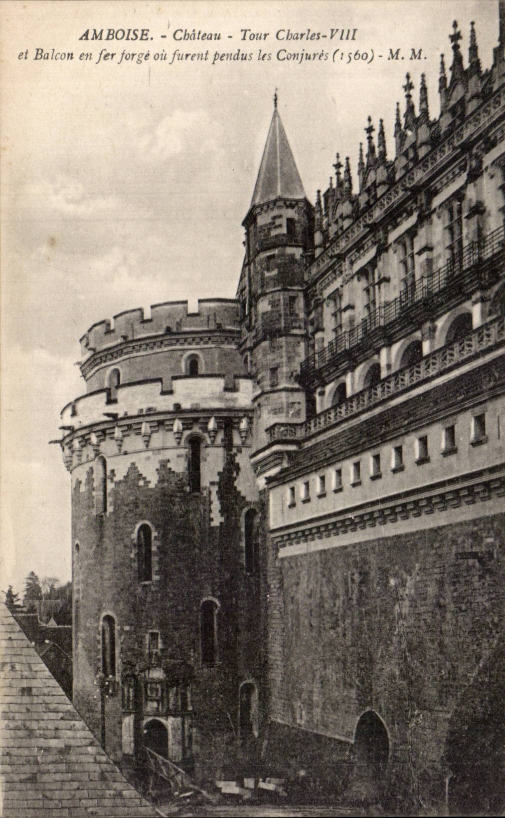 Amboise - Castle - Turn Charles VIII - CPA