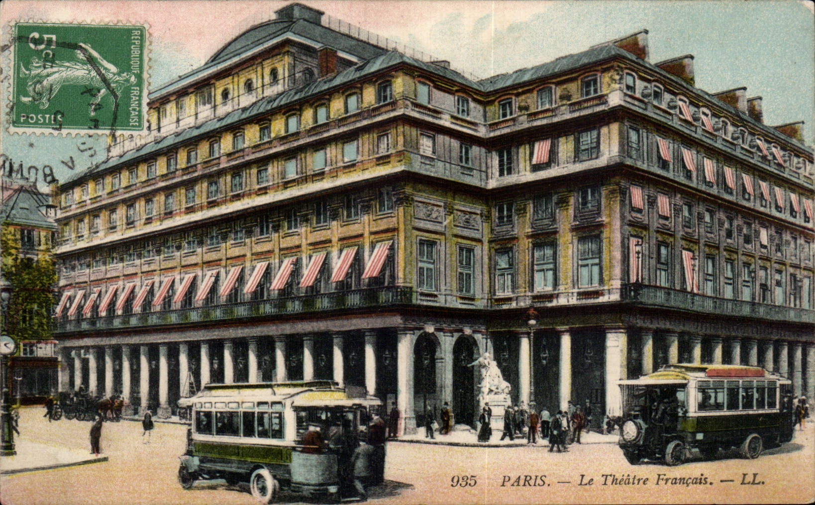 CPA Paris the French theater