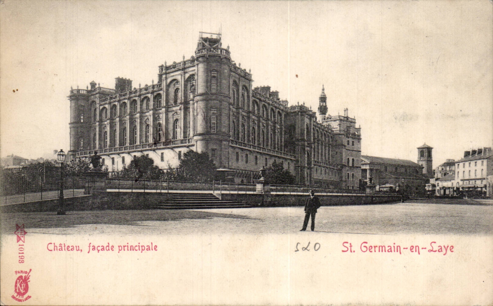 CPA St Germain en Laye Chateau