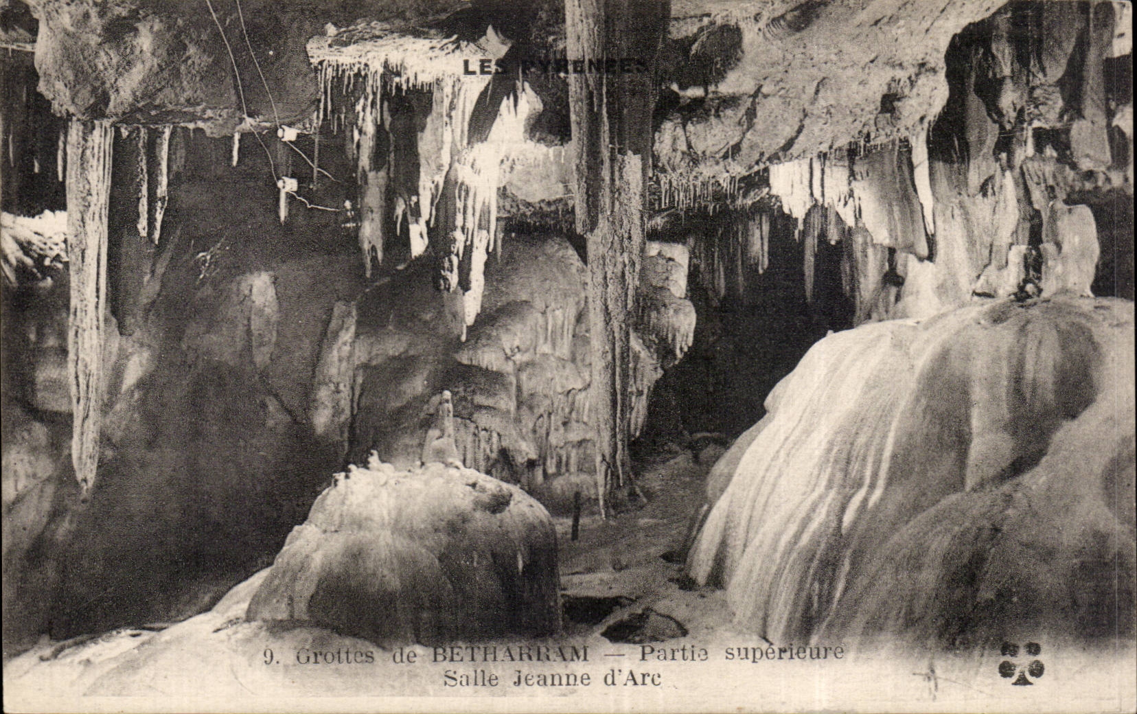 CPA Caves of Betharram Upper part Room Jeanne arc