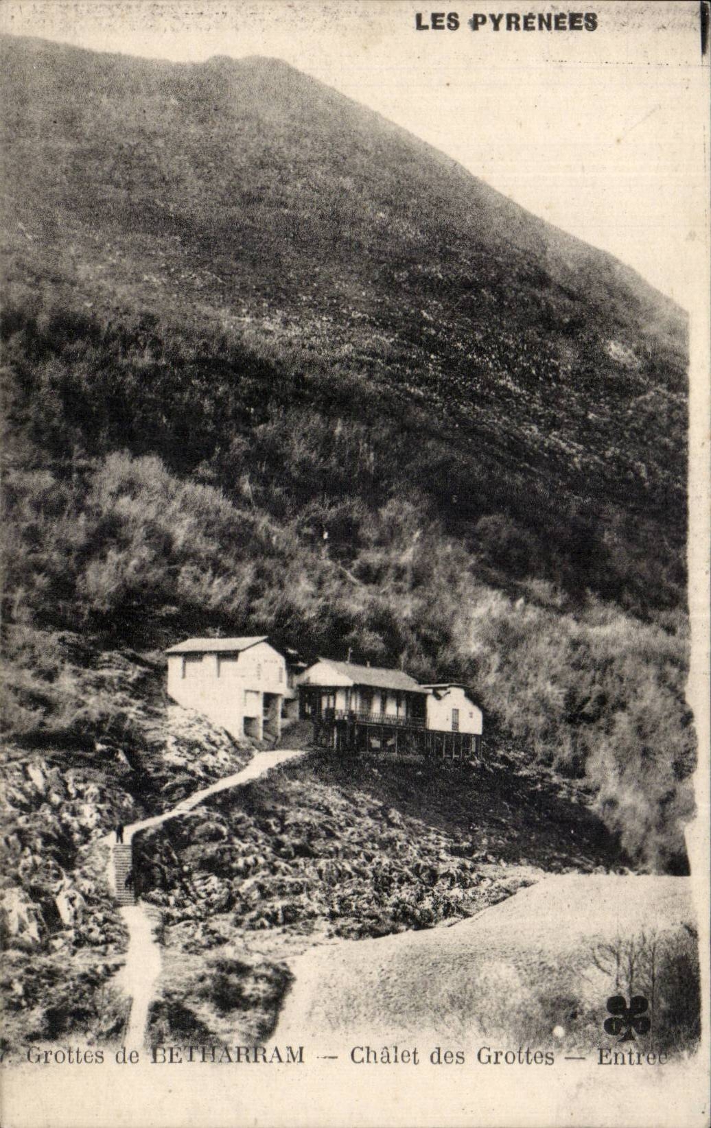 CPA Caves of Betharram Country cottage of the caves Entrance