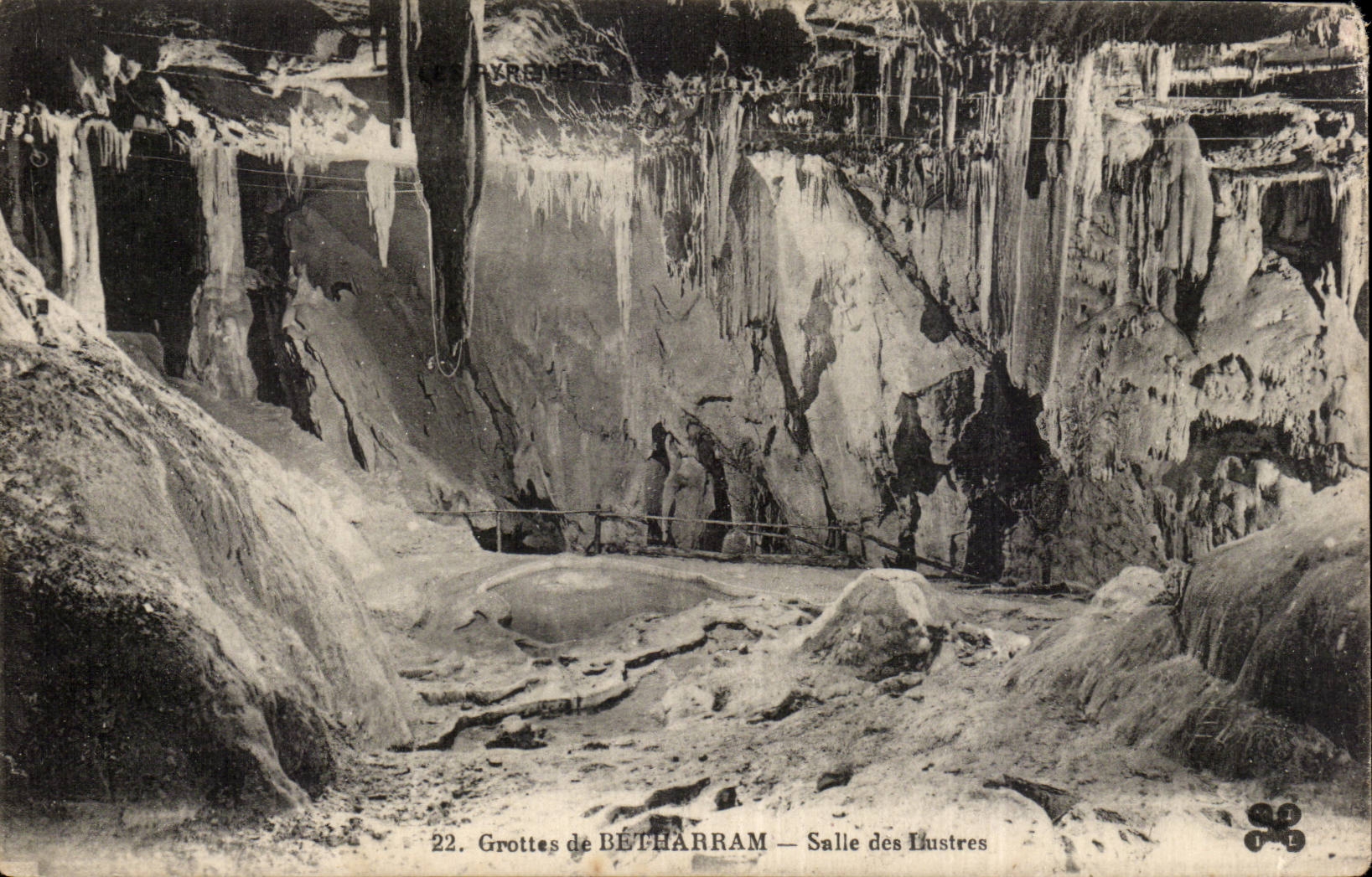CPA Caves of Betharram Room of the glosses