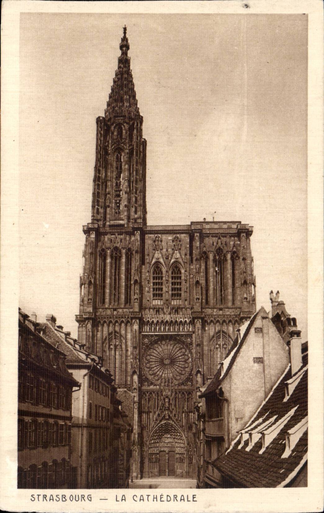 CPA Strasbourg the cathedral