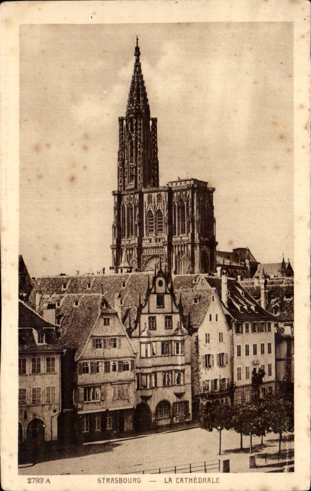 CPA Strasbourg the cathedral