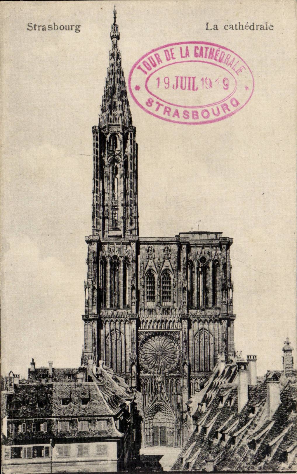 CPA Strasbourg the cathedral