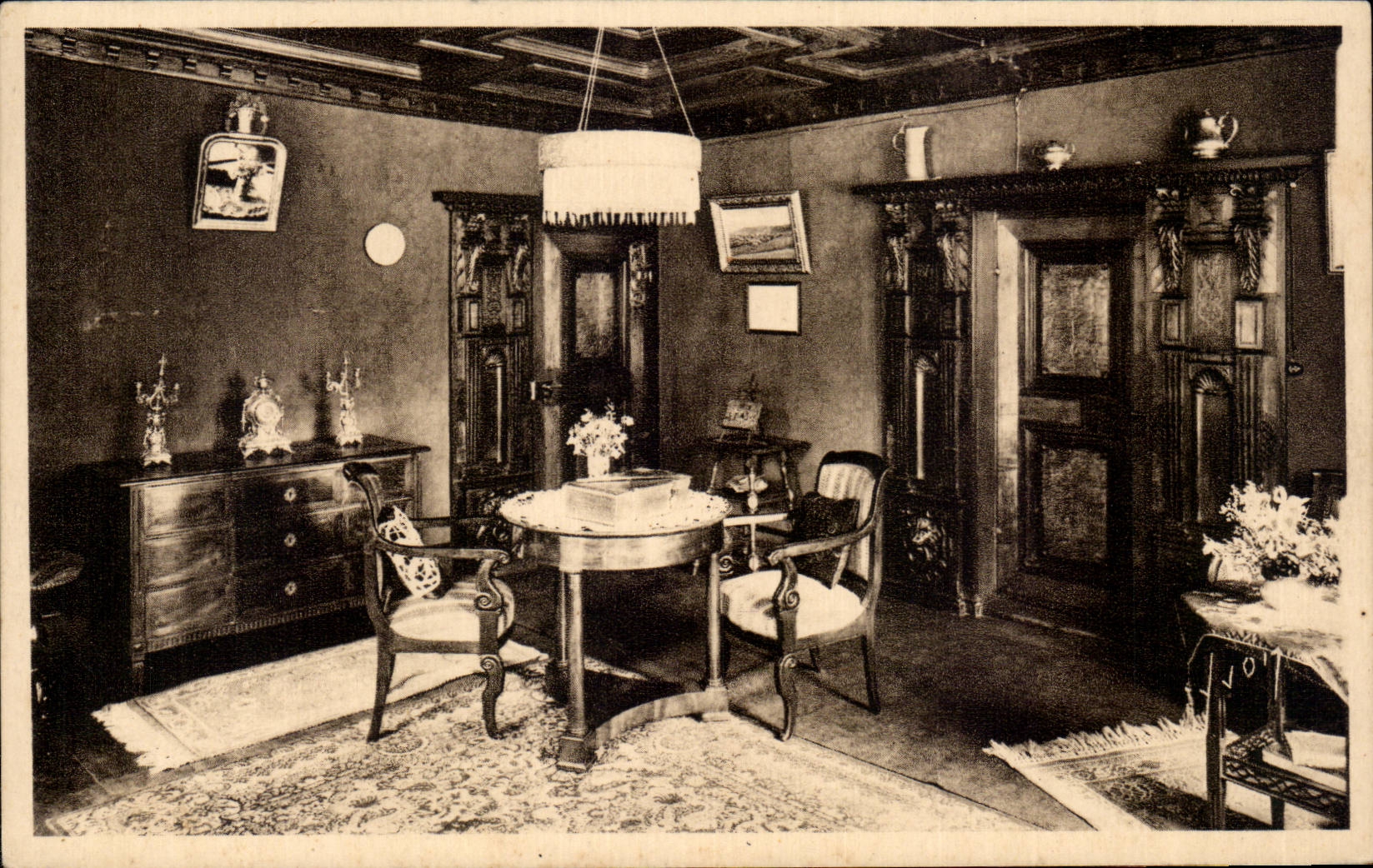 CPA Strasbourg Alsatian Living room