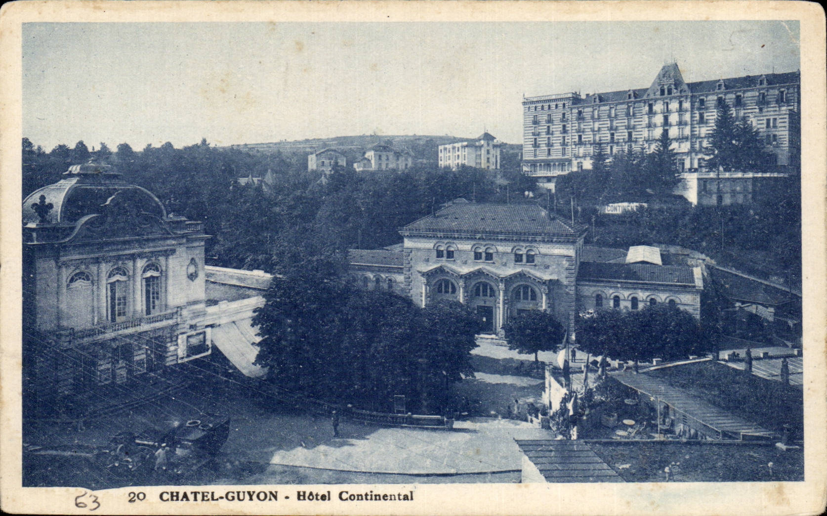 CPA Chatel Guyon Continental Hotel