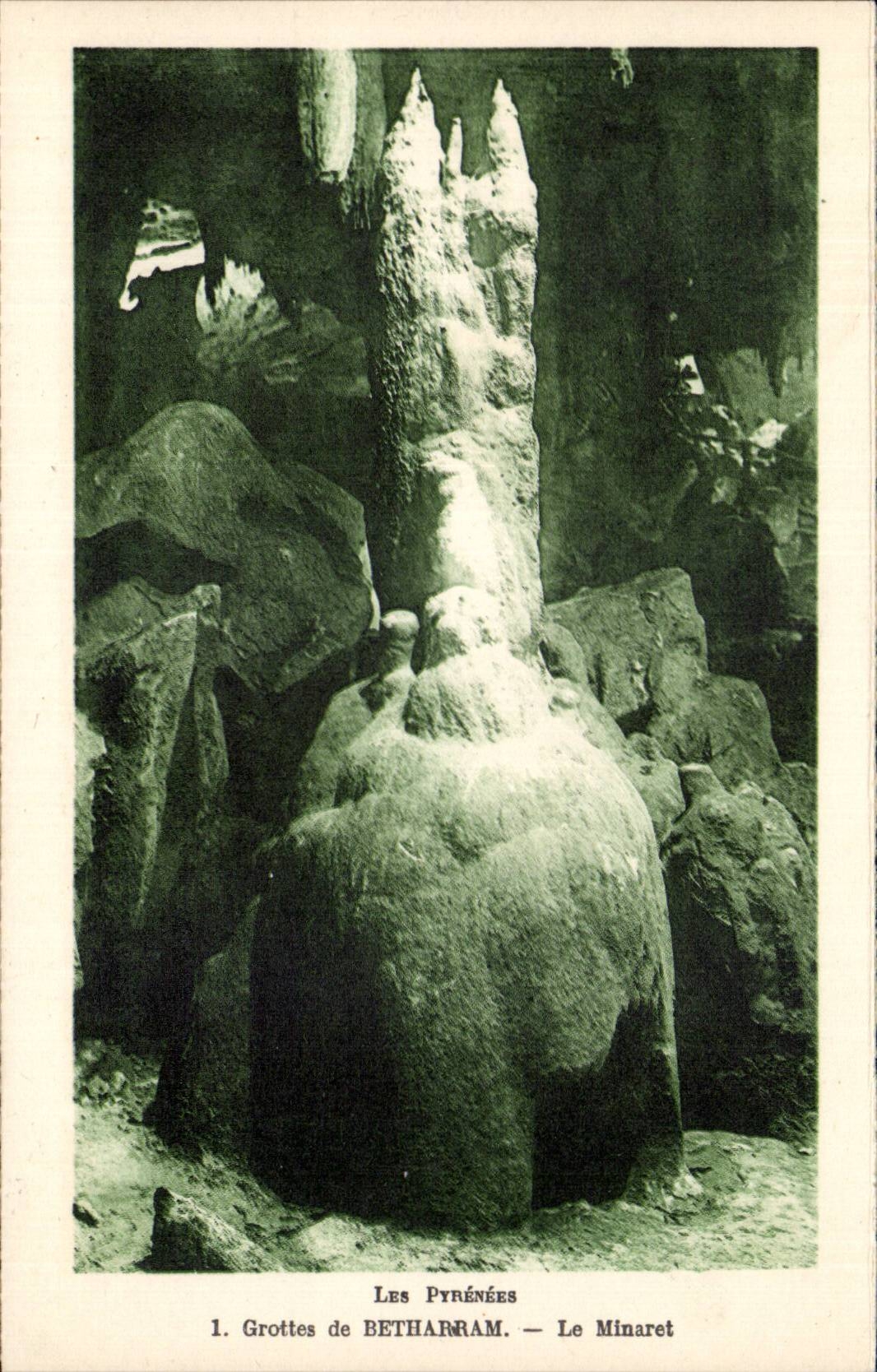 CPA Caves of Betharram the Minaret