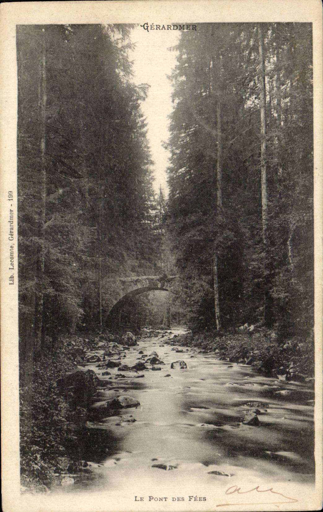 CPA the bridge of the fairies