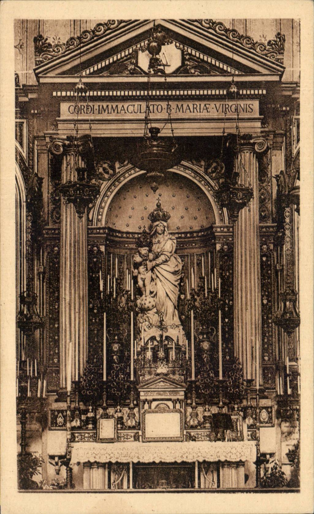 CPA Paris Notre Dame of the Victories the sanctuary