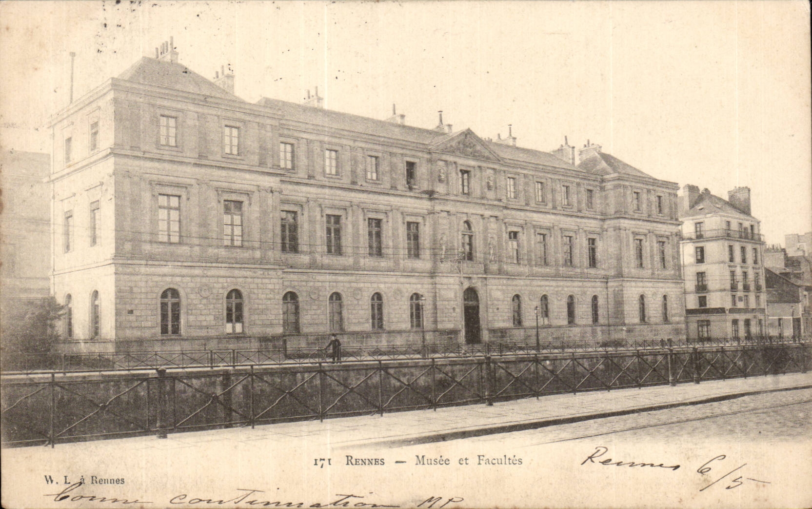 CPA Rennes Museum and faculties