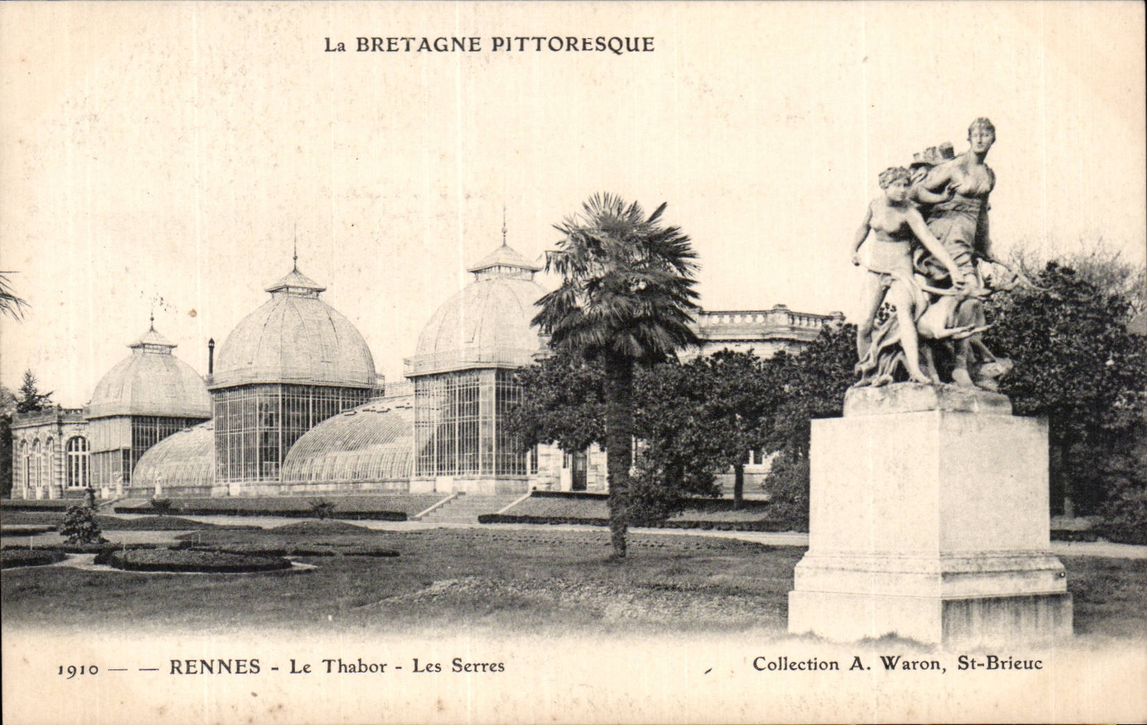 CPA Rennes Thabor greenhouses