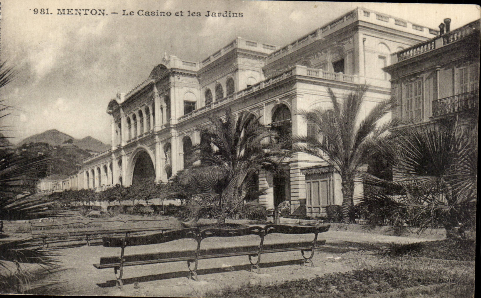 CPA Menton the casino and gardens
