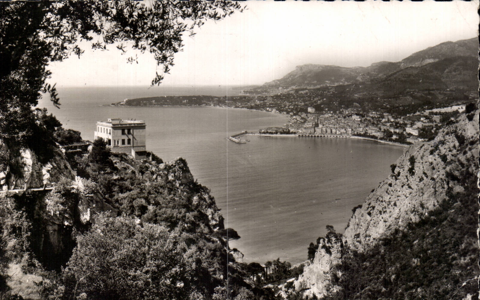 CPA Grimaldi Italian Customs and sight on Menton