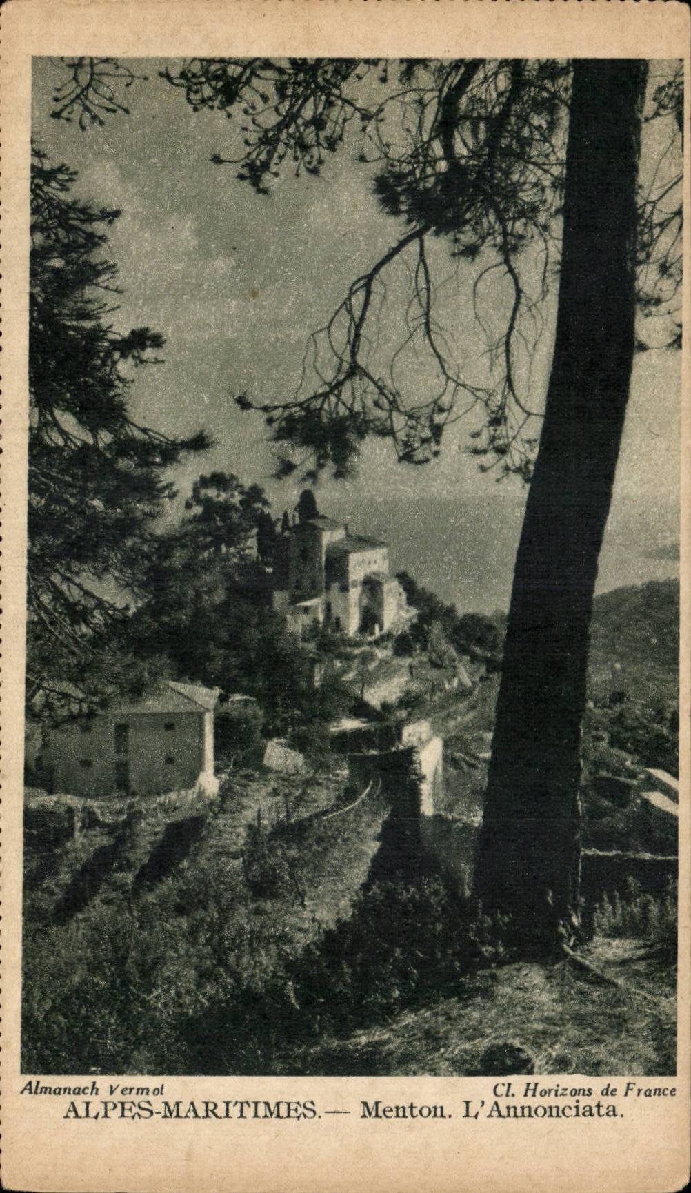 CPA Menton annonciata