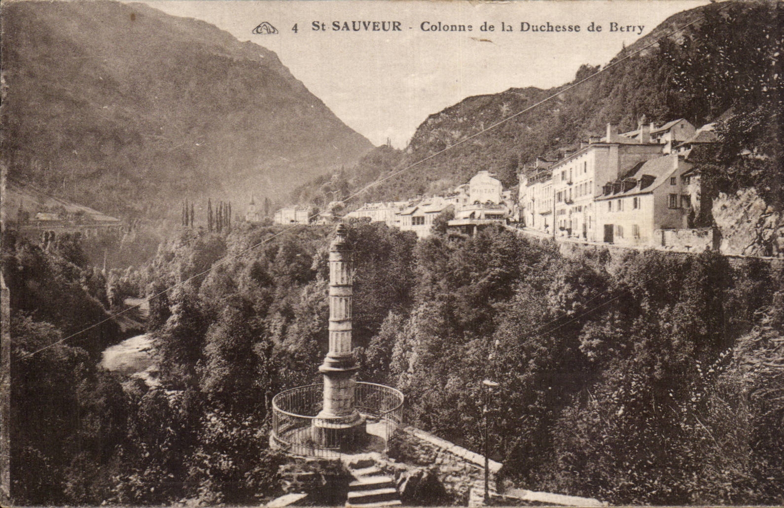 CPA St Saver Column of the duchess of Berry