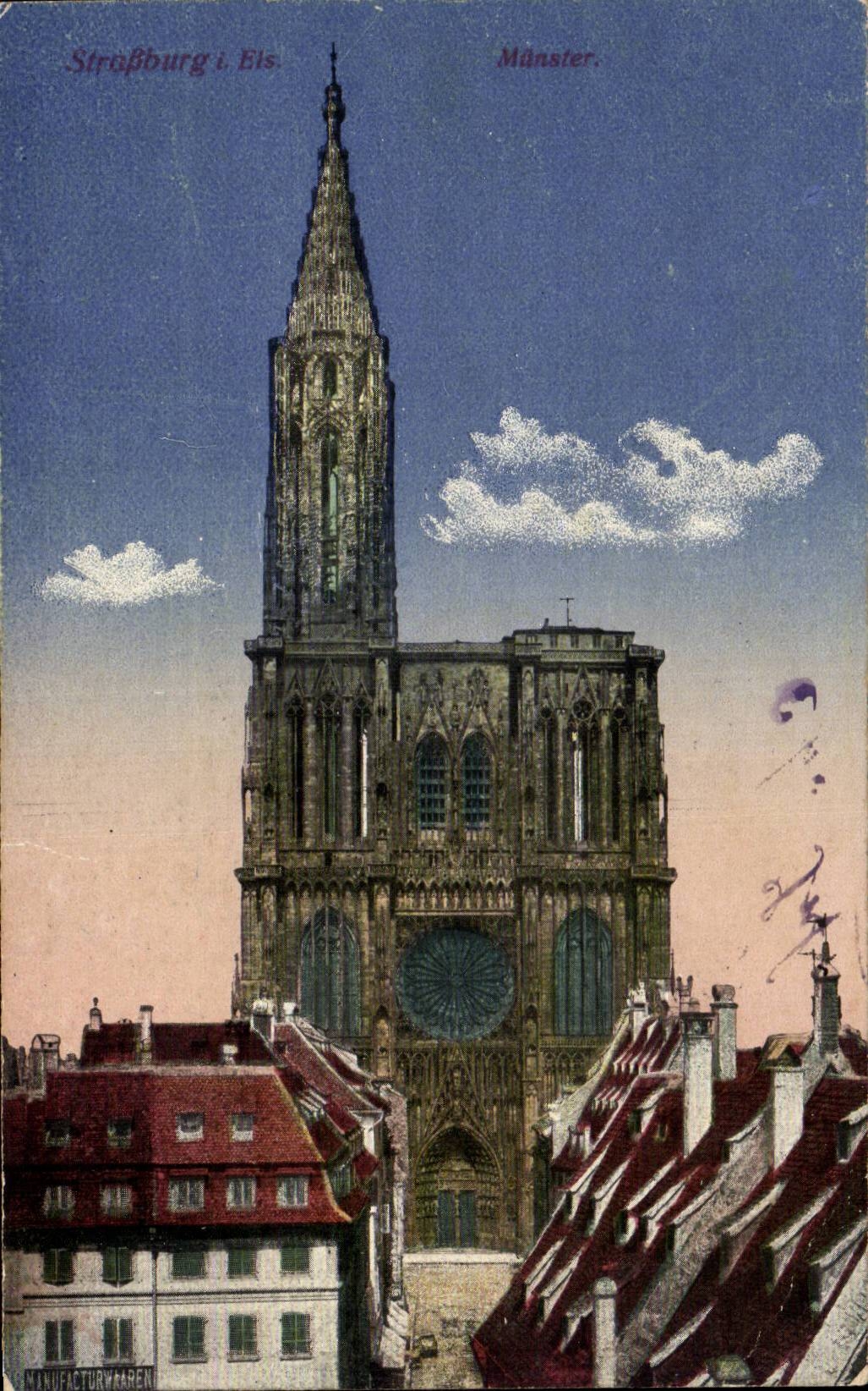 CPA Strasbourg Cathedral