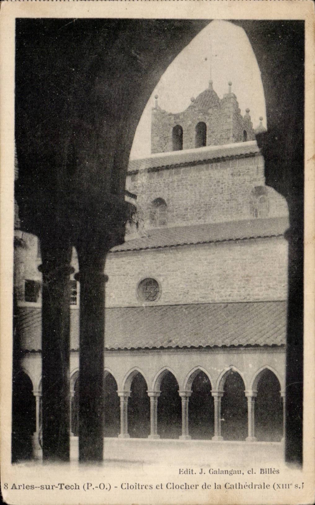 CPA Arles on Tech Cloisters and bell-tower of the cathedral