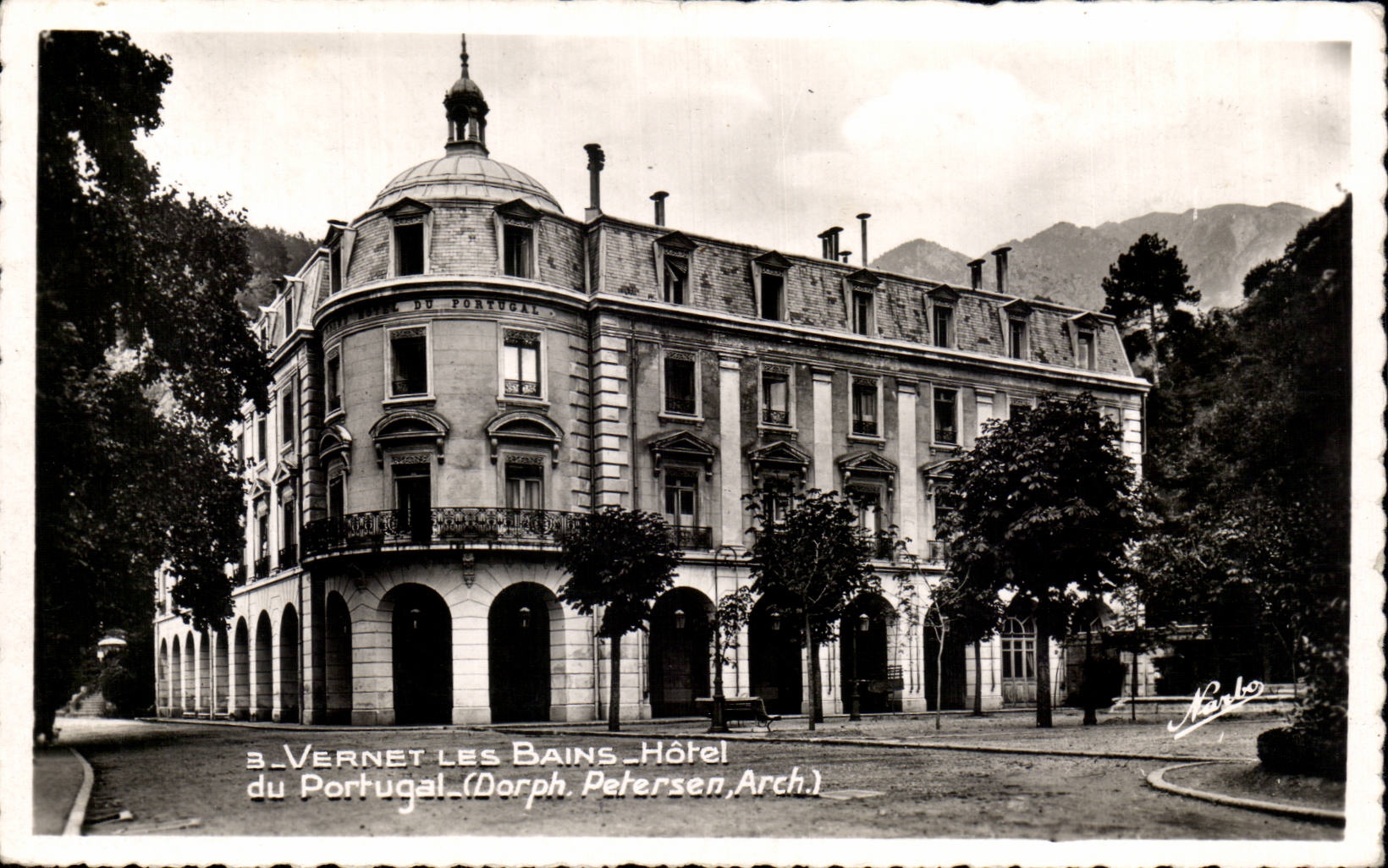 CPA Vernet les Bains Hotel of Portugal Dorph Pertersen